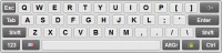   Touch Screen Keyboard