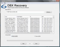   Export DBX Files