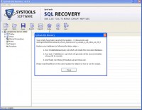   MDF Extension SQL Recovery