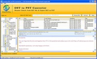   Restore OST to PST
