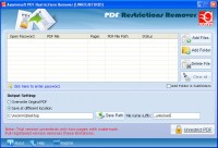   Pdf files Restrictions Removal