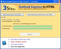   2011 Outlook Express to HTML Converter