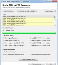   Convert EML Files to PDF