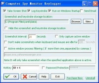   Computer Spy Monitor Keylogger
