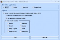   Classic Menus For Office 2010 Software