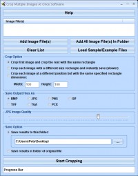   Crop Multiple Images At Once Software