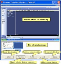   WinVMD - Windows Virtual Multi Desktop
