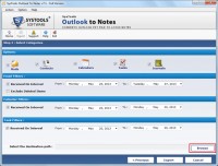   Outlook to Notes Conversion Tool