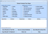  Skype Export Contacts List Software