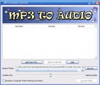   MP3 to Audio Converter