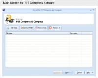   Compress Outlook 2010 PST