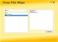   Free File Wipe