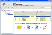   Recovery for Crash Backup File