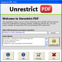   Unlock PDF Permission Password