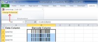   Barcode Add in for Excel