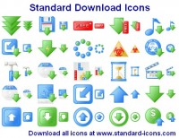   Standard Download Icons