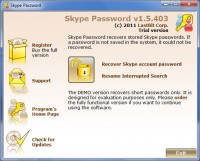   LastBit Skype Password Recovery