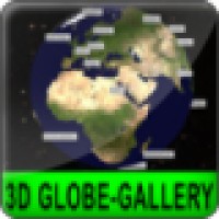  3D Globe GPS - with 3D Grid Flash Gallery - Papervision 3D