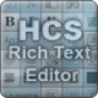   HCS Rich Text Editor