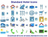   Standard Hotel Icons