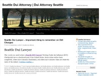  Seattle Dui Lawyer