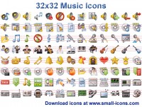   32x32 Music Icons