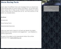   Horse Racing Facts