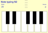   Online piano game (online ear training)