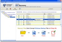   Restore Windows XP NTBackup File