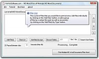   Get Print multiple word documents and ms word files Software