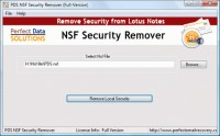   Lotus Notes Security Unlocker