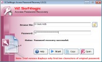   MS Access Db Password Decrypt Tool