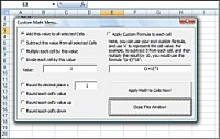   Get Excel Math to multiple cells with formulas, adding, subtracting, multiplying, dividing and rounding functions Software