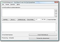   Get Excel Extract E-mails from Excel Spreadsheets