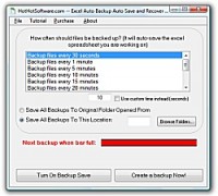   Get Excel Auto Backup Auto Save and Recover Excel Spreadsheets