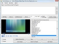   Get Delete Windows Media Player Files from Playlists all at once