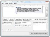   Get Join text files combine and merge csv files into one from multiple files Software!