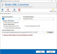   EML to PDF Batch Converter