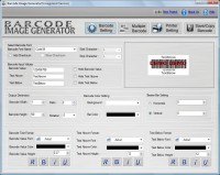   Barcode Image Software