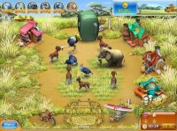   Farm Frenzy 3 Madagascar Game