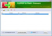   FlipPDF to Flash - Freeware
