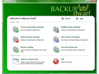   Backup Dwarf Home Edition