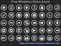   Windows Metro Icons