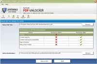   Freeware PDF Unlocker Tool