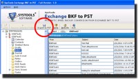   Exchange BKF to PST Migrator