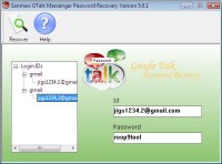   GTalk password restoration tool