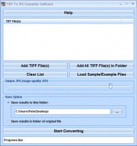  TIFF To JPG Converter Software