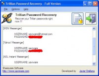   Trillian Astra Password Recovery
