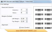   Generate Barcode Labels