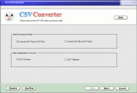   ACT-CSV Converter